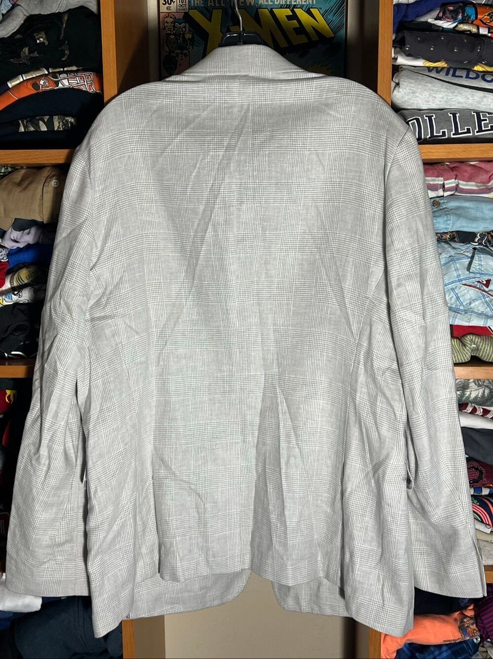 Banana Republic NWT Men’s Linen Blend Tailored Blazer Sport Coat 46R - Picture 2 of 8